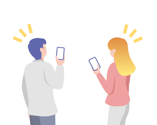 保護者の利用イメージのイラスト